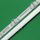Пряма підсвітка для телевізора Hisense 43″ SVH425A11 (2 планки по 389 мм, 7/14 LED, лінза 17 мм, 3 В)