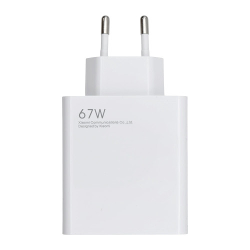 Сетевое зарядное устройство Xiaomi USB-A (67W · 6.2A) (OEM) (White)