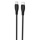 Кабель Proove Simple Silicone Type-C – Type-C (2 м · 60W · 3A) (Black)