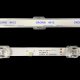 Пряма підсвітка для телевізора Hisense 39-40″ LB39601 (1 планка 720 мм, 8 LED, лінза 17 мм, 3 В)