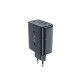 Сетевое зарядное устройство Acefast A29 2xUSB-C (50W · 3A) (Black)