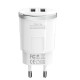 Сетевое зарядное устройство Hoco C38A 2xUSB-A (12W · 2.4A) (White)