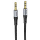 Аудиокабель AUX Hoco UPA26 3.5 мм (1 м) (Black)