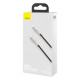 Кабель Baseus Cafule Metal Type-C – Lightning (2 м · 20W · 2.4A) (CATLJK-B01) (Black)