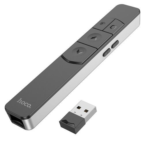 Лазерна указка Hoco GM202 Smart PPT (Silver)
