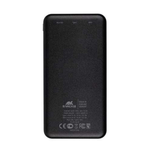 Повербанк Rivacase VA2531 (10000 mAh) (Black)