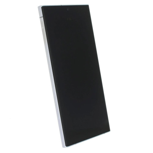 Дисплей для Samsung S918 Galaxy S23 Ultra с тачскрином в рамке (Sky Blue) (Original)