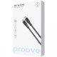 Кабель Proove Soft Silicone Type-C – Type-C (2 м · 60W · 3A) (Black)