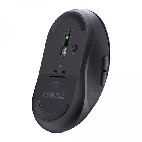 Мишка бездротова Baseus F02 Ergonomic Wireless Mouse (Black)