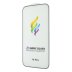 Захисне скло Color Frame для Apple iPhone 14 Pro (Full Glue) (Silver)