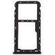 Держатель SIM-карты для Meizu M6t (версия на 2×SIM) (Black)