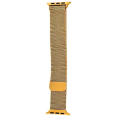 Ремінець для Apple Watch 42/44/45/49 мм Milanese Loop (Gold)