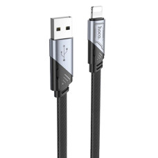 Кабель Hoco U119 USB-A – Lightning (1.2 м · 12W · 2.4A) (Black)