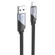 Кабель Hoco U119 USB-A – Lightning (1.2 м · 12W · 2.4A) (Black)