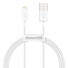 Кабель Baseus Superior Series Fast Charging USB-A – Lightning (1 м · 12W · 2.4A) (CALYS-A02) (White)