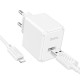 Сетевое зарядное устройство Hoco CS11A USB-A (10.5W · 2.1A) с кабелем USB-A – Lightning (White)
