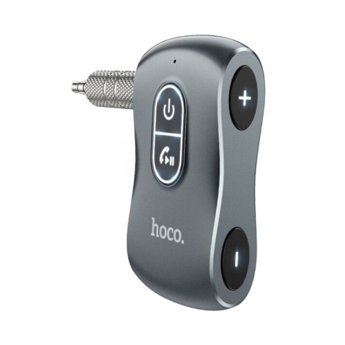 Bluetooth-ресивер AUX Hoco E73 (Metal Gray)