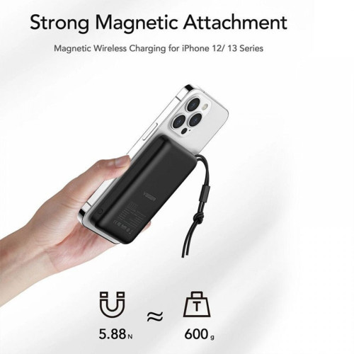 Повербанк Veger W1151 20W (10000 mAh) (Black)