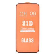 Защитное стекло в тех упаковке для Samsung A556 Galaxy A55 (5G) (2024) (Full Glue) (0.3 мм, 2.5D) (Black)
