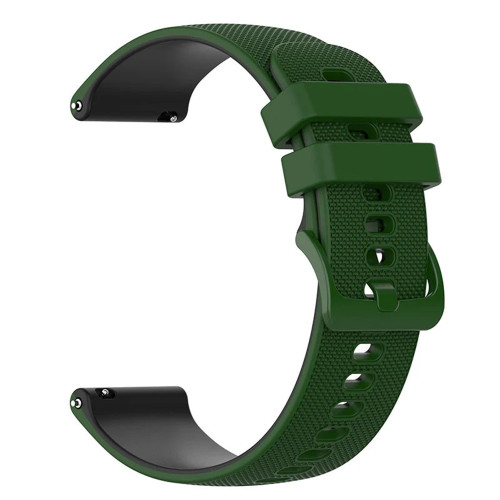 Ремешок универсальный 20 мм Ribby для Amazfit, Samsung, Huawei (Green)