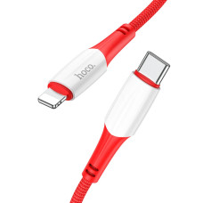 Кабель Hoco X70 Type-C – Lightning (1 м · 20W · 2.4A) (Red)