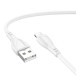 Кабель Borofone BX121 USB-A – Lightning (1 м · 2.4A) (White)