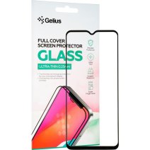 Защитное стекло в тех упаковке для Samsung A135 Galaxy A13 (2022) (Full Glue) (0.3 мм, 2.5D) (Black)