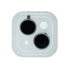 Захисне скло камери Metal Classic для Apple iPhone 14 Plus (Silver)