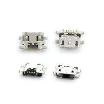 Разъем зарядки для Meizu M6 5 pin (6 креплений) (контакты посередине) (Micro USB) без шлейфа (Original)