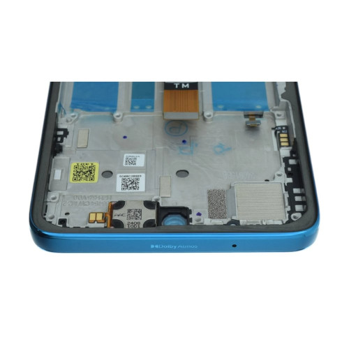 Дисплей для Motorola XT2437 Moto G75 (5G) з тачскріном в рамці (Blue) (Original)