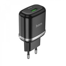 Мережевий зарядний пристрій Hoco N3 USB-A (18W · 3A) (Black)