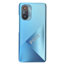 Задняя крышка для Xiaomi Poco F3 (Blue) (Original PRC)