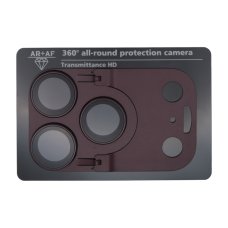 Захисне скло камери BEISOKY Metal Stand для Apple iPhone 18 Pro (Purple)