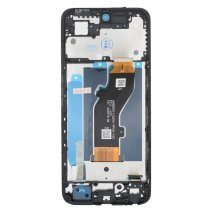 Дисплей для Infinix Hot 50i с тачскрином в рамке (Black) (Original Used) (ver. LMI)