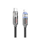 Кабель Hoco U122 Type-C – Lightning (1.2 м · 27W · 3A) (Black)