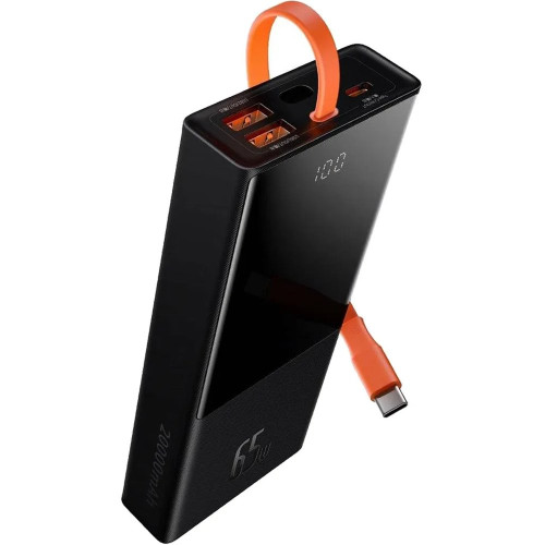 Повербанк Baseus Elf Digital Display 65W (20000 mAh) (Black)