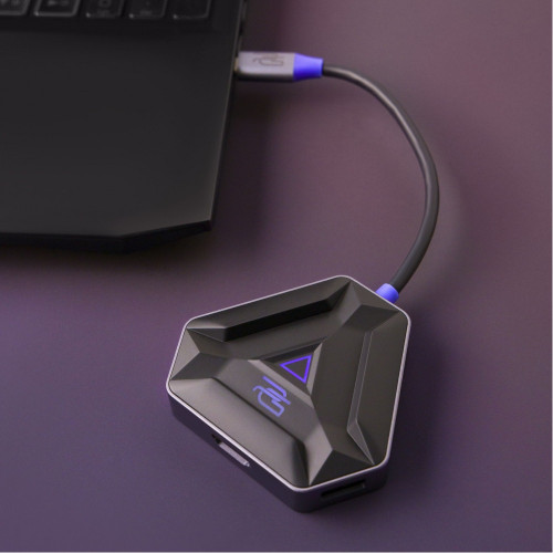 USB-хаб Proove Gaming Spectre Type-C (2xUSB 3.0 · Type-C · PD 100W · HDMI) (Dark Gray)