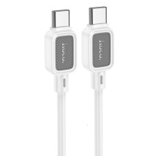 Кабель Hoco X108 Type-C – Type-C (1 м · 60W · 3A) (White)