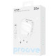 Сетевое зарядное устройство Proove Fixtape USB-C (30W · 3A) (White)
