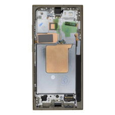 Дисплей для Samsung S928 Galaxy S24 Ultra с тачскрином в рамке (Yellow) (Original Assembled)
