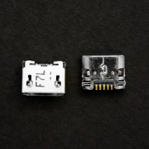 Роз'єм зарядки для Nokia Lumia 710 5 pin (4 кріплень) (контакти знизу) (Micro USB) без шлейфа