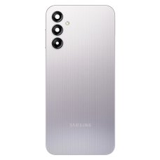 Задняя крышка для Samsung A145P Galaxy A14 (2023) (Silver) со стеклом камеры
