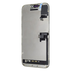 Дисплей для Apple iPhone 16 Pro Max з тачскріном в рамці (Black) (Original Used) (ver. Samsung)