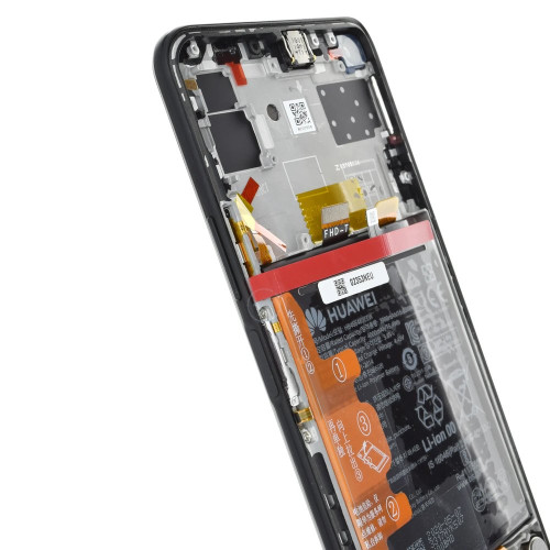 Дисплей для Huawei Nova 7 SE з тачскріном в рамці (Black) (Original)