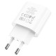 Мережевий зарядний пристрій Hoco C94A USB-C (20W · 3A) (White)