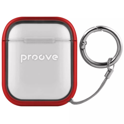 Чехол Proove Safe Box Case для AirPods 1/2 (Red)