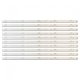 Прямая подсветка для телевизора Ergo 55″ 303GC550057 (10 планок по 535 мм, 5 LED, линза 17 мм, 3 В)