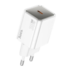 Сетевое зарядное устройство Hoco N47 USB-C (30W · 3A) (White)