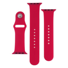 Ремешок для Apple Watch 42/44/45/49 мм Band Silicone, 2 шт (Dragon Fruit)
