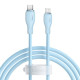 Кабель Baseus Pudding Series Type-C – Lightning (1.2 м · 20W) (Blue)